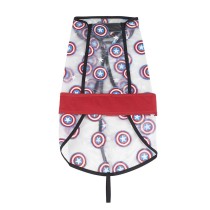 Imperméable pour Chien The Avengers Rouge Transparent M