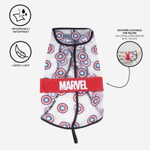 Imperméable pour Chien The Avengers Rouge Transparent M