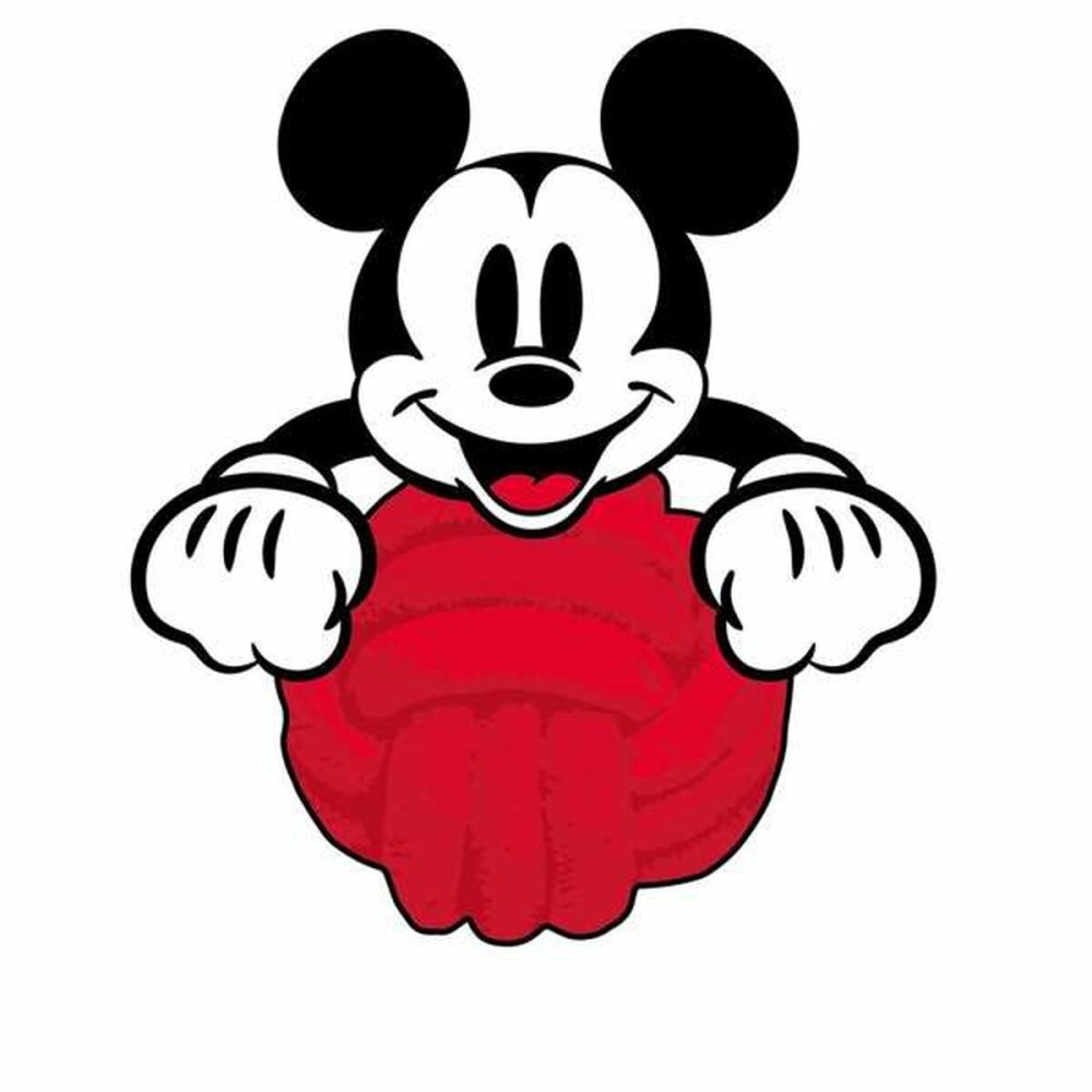Dog toy Mickey Mouse Red 10,5 x 14,5 x 6 cm