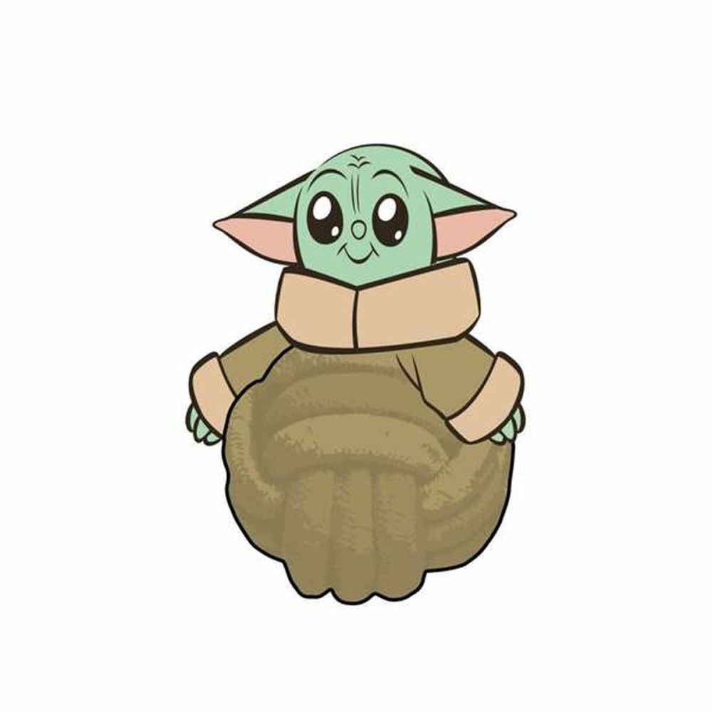 Dog toy The Mandalorian Green 10,5 x 14,5 x 6 cm