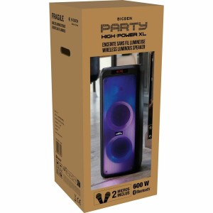 Tragbare Bluetooth-Lautsprecher Big Ben Interactive Schwarz 600 W