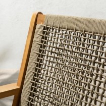 Chaise de jardin Merida Bois d'acacia 81 x 67 x 71 cm