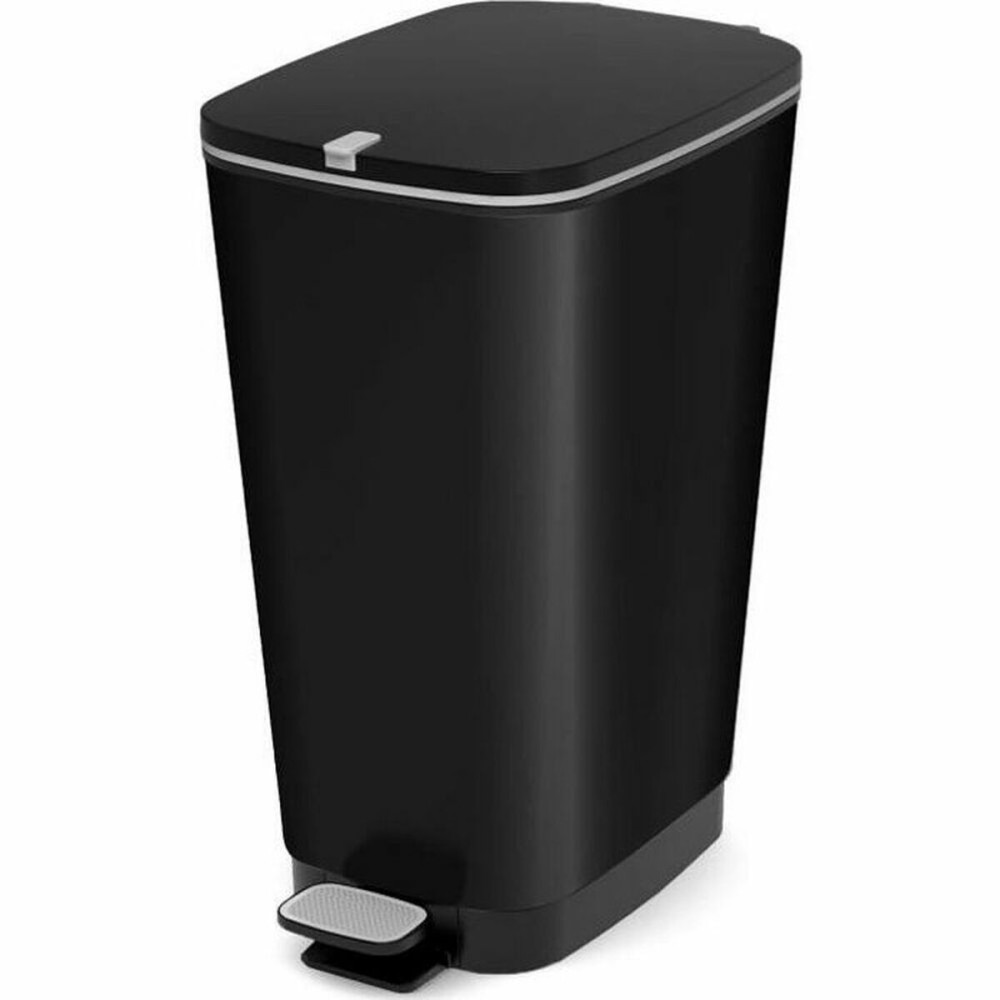 Poubelle KIS Chic Noir polypropylène 50 L