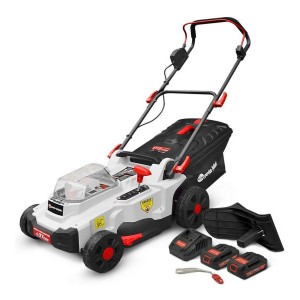 Tondeuse à gazon électrique Elem Technic TDE40V37-LI2BF 40 V