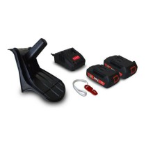 Elektrischer Rasenmäher Elem Technic TDE40V37-LI2BF 40 V
