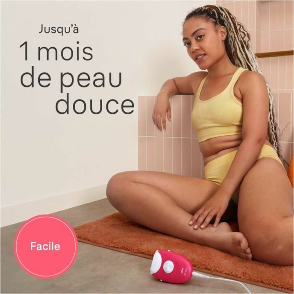 Épilateur électrique Braun 3-202 Fuchsia