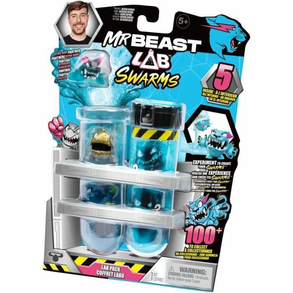 Personnage articulé Moose Toys MrBeast Lab Swarms