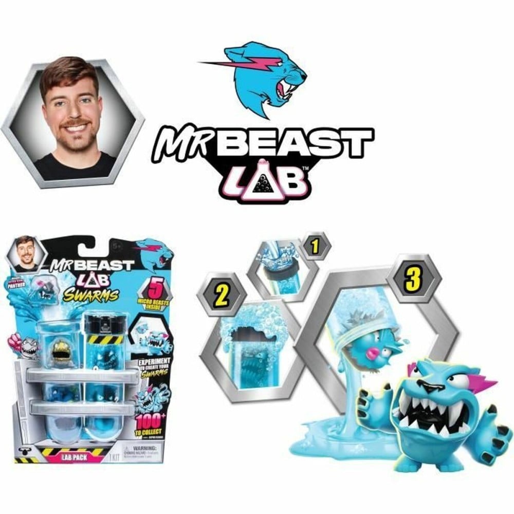 Figur mit Gelenken Moose Toys MrBeast Lab Swarms