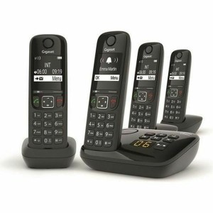 Kabelloses Telefon Gigaset AS690A Quattro Schwarz