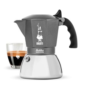 Cafetière Italienne Bialetti Brikka Argenté Aluminium