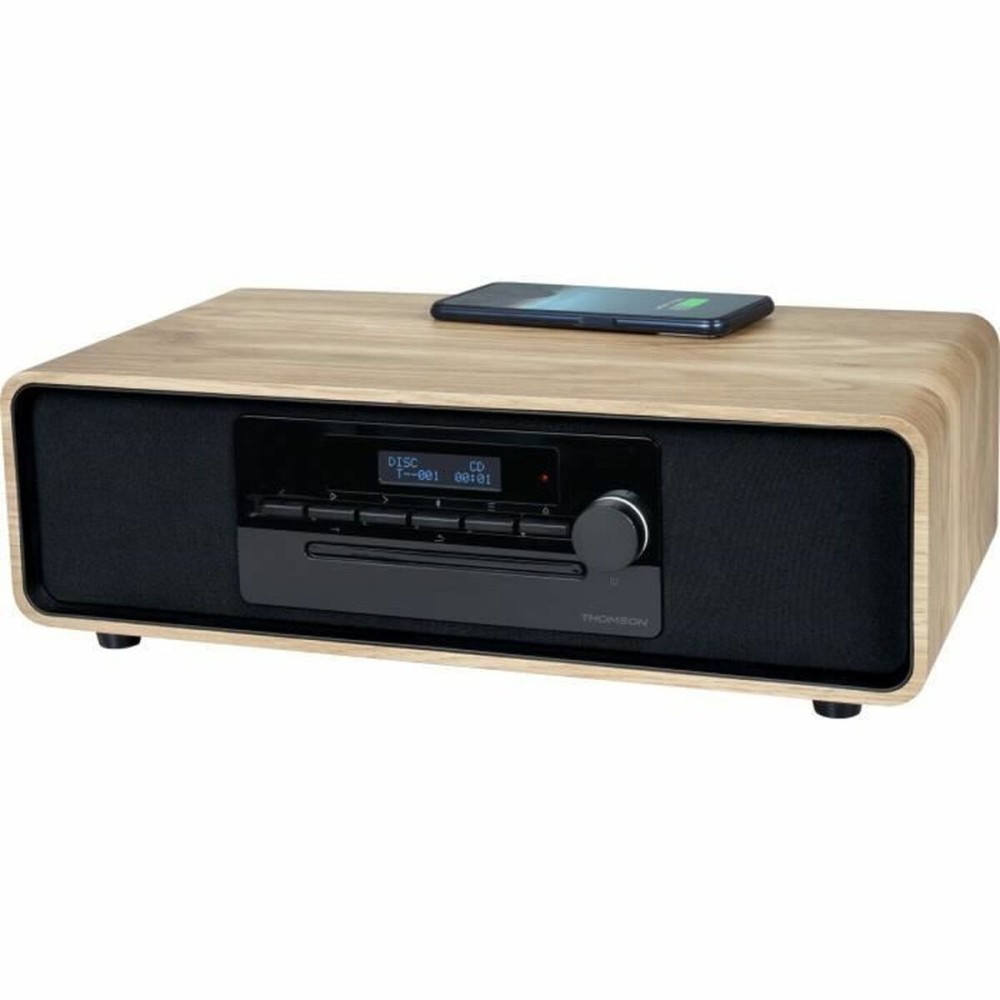 Micro-Hi-Fi-System Thomson WOOD