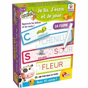 Educational Game Lisciani Giochi Je lis, J´écris et je joue (FR)