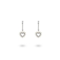 Ladies' Earrings 24KAE 42403S Silver