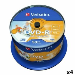 DVD-R Verbatim 4,7 GB 16x (4 Stück)