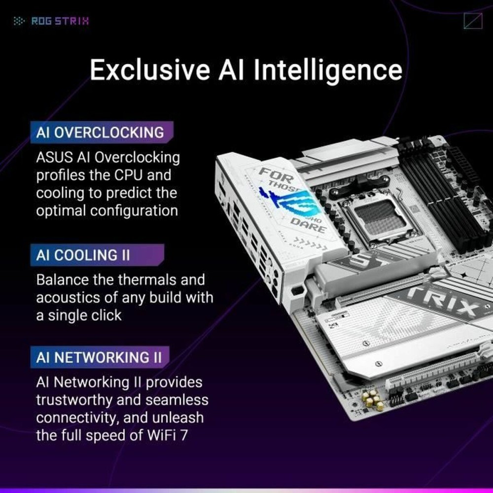 Carte Mère Asus STRIX X870-A GAMING WIFI AMD AMD AM5