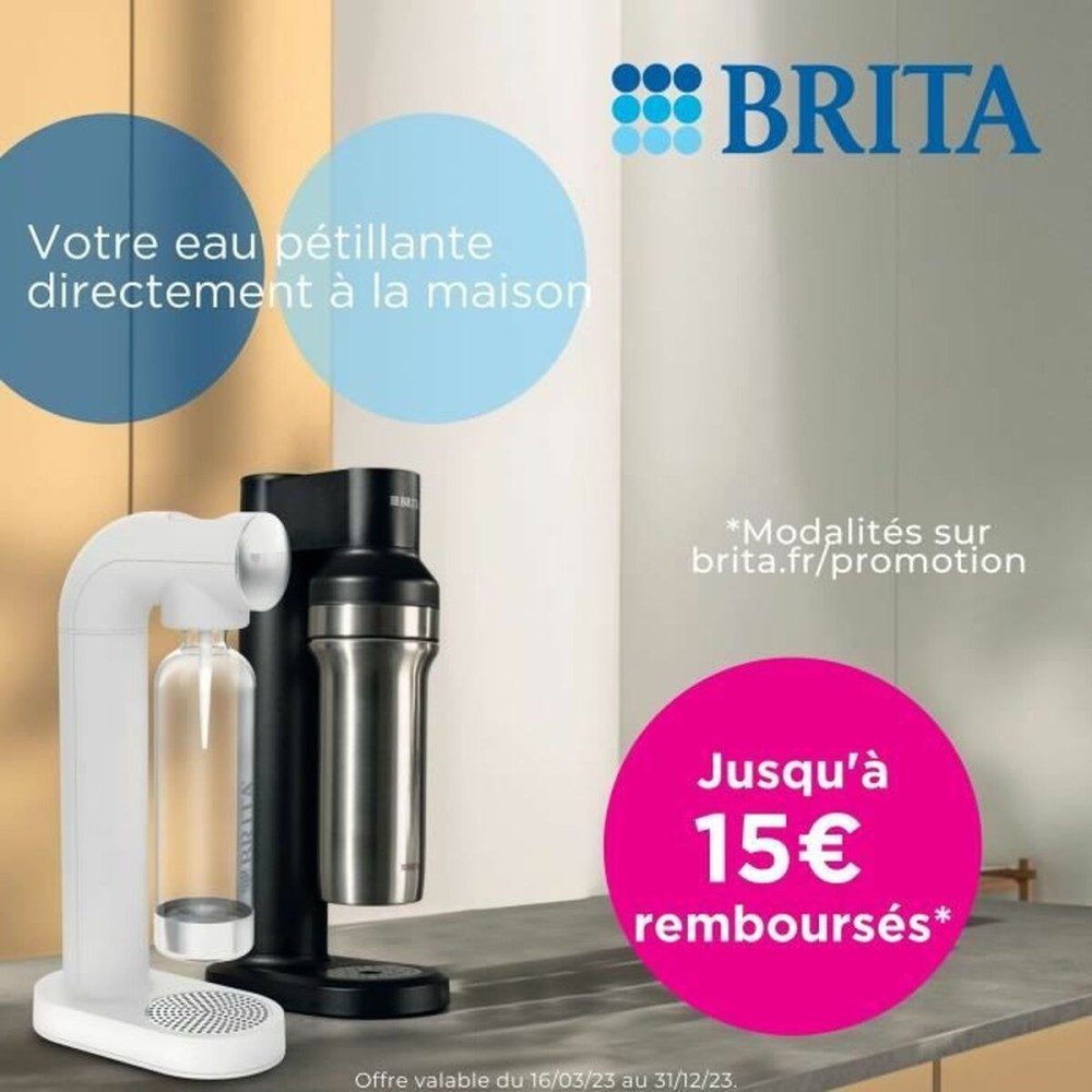 Machine à soda Brita sodaTRIO noir