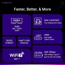 Carte Mère Asus STRIX X870-F GAMING WIFI AMD AM5 AMD