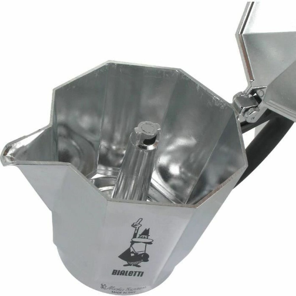 Italian Coffee Pot Bialetti Moka Express Aluminium 3 Cups
