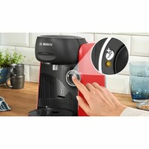 Capsule Coffee Machine BOSCH TAS163E T16 Finesse Black Red rouge 1400 W 700 ml