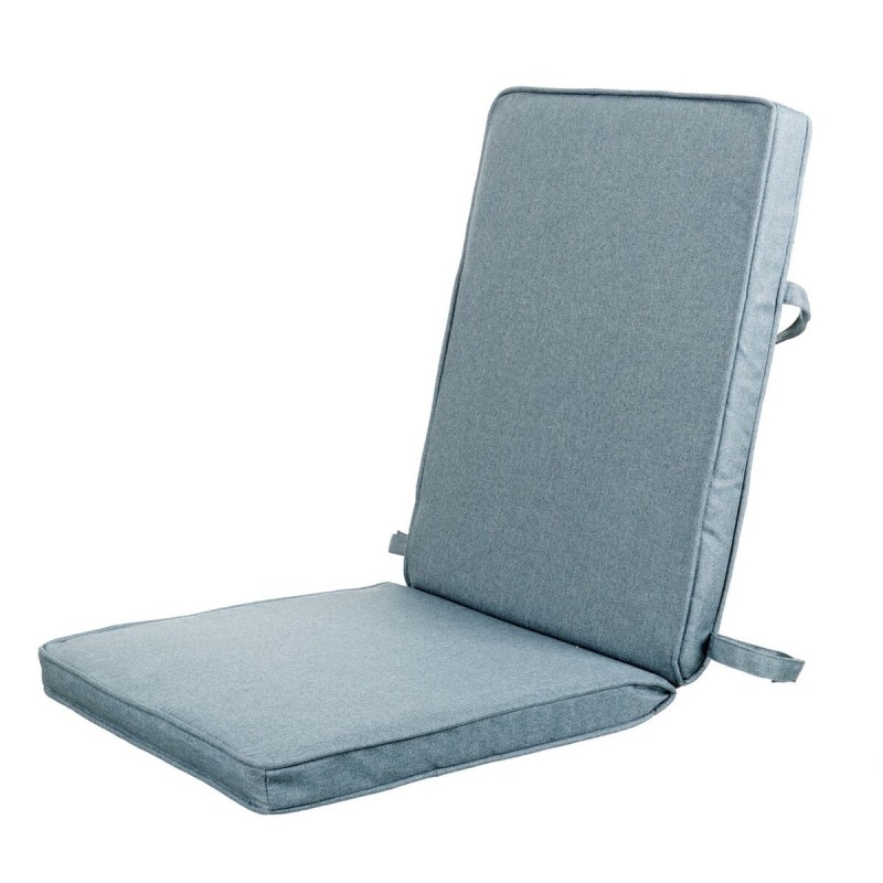 Chair cushion Blue 123 x 48 x 4 cm