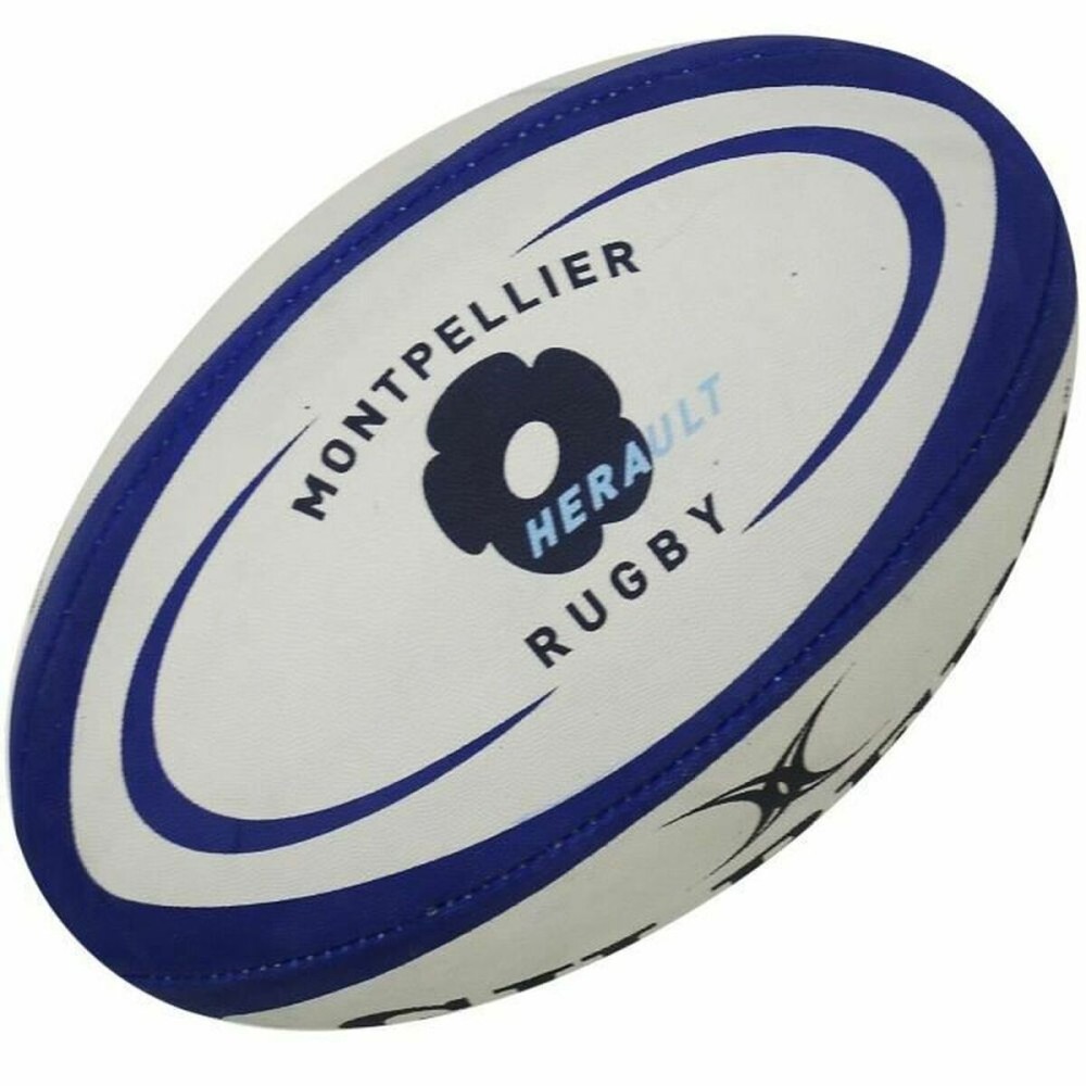 Ballon de Rugby Gilbert REPLICA - Montpellier 5 Multicouleur