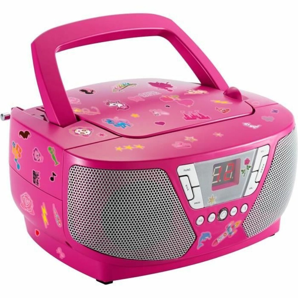Radio BigBen Connected CD60RSSTICK Rose