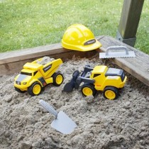 Set de jouets de plage Klein Volvo Power Jaune
