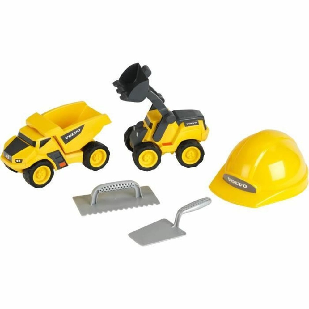 Set de jouets de plage Klein Volvo Power Jaune