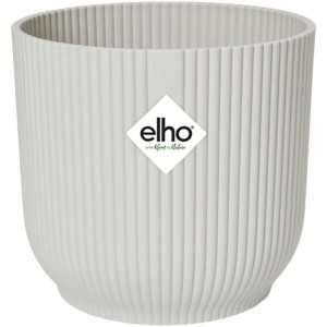 Plant pot Elho Ø 25 cm Circular White Plastic