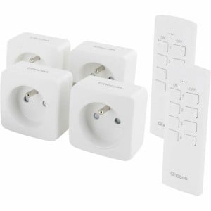 Steckdosen-Set mit Fernbedienung Chacon 6 Stücke