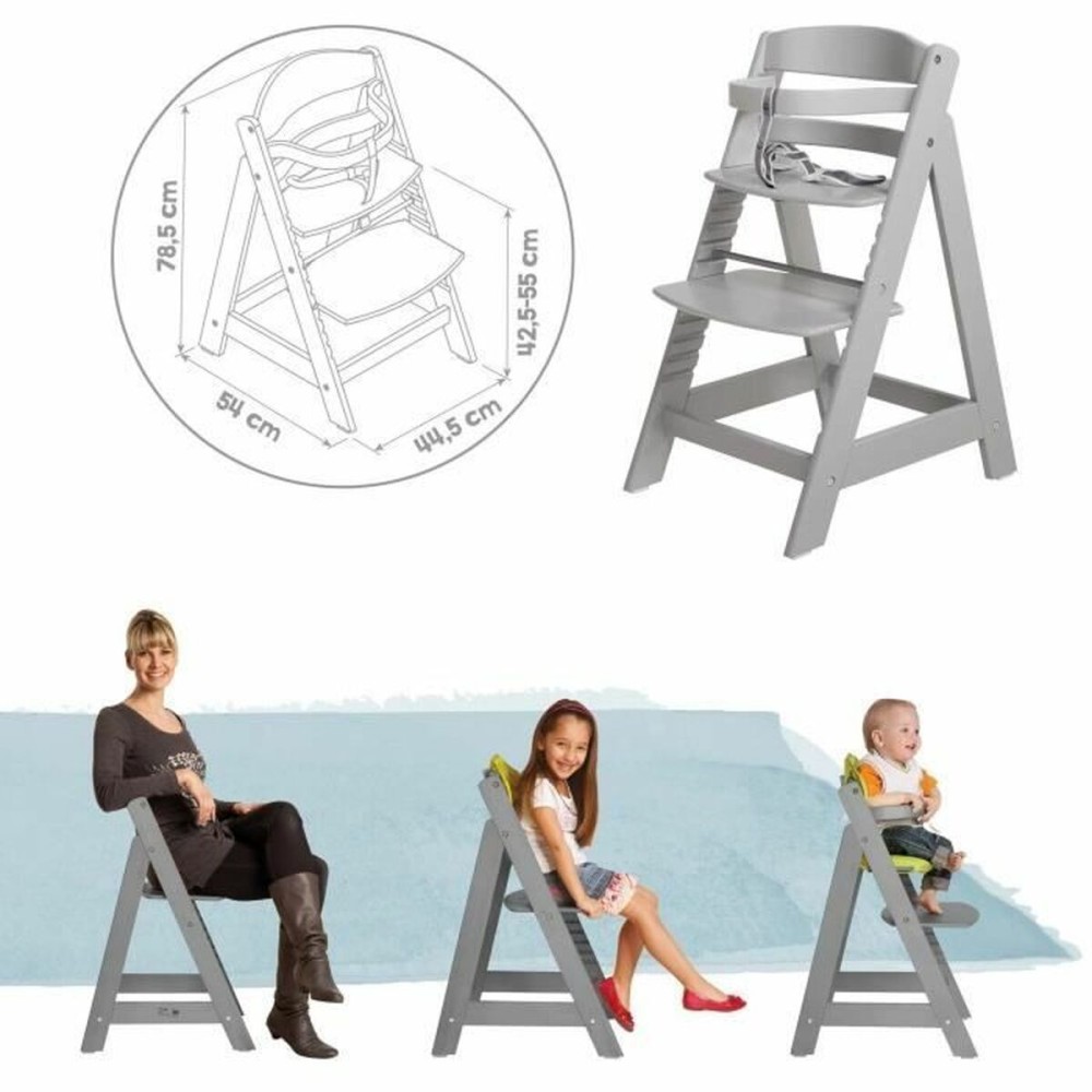 Kinderstuhl ROBA Sit Up III Grau Taupe