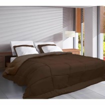 Remplissage de couette Poyet Motte Calgary Moka Chocolat 200 x 200 cm 400 g /m²