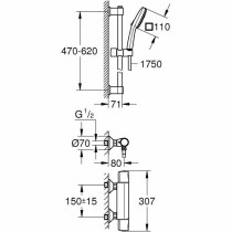 Dusche Säule Grohe Precision Trend