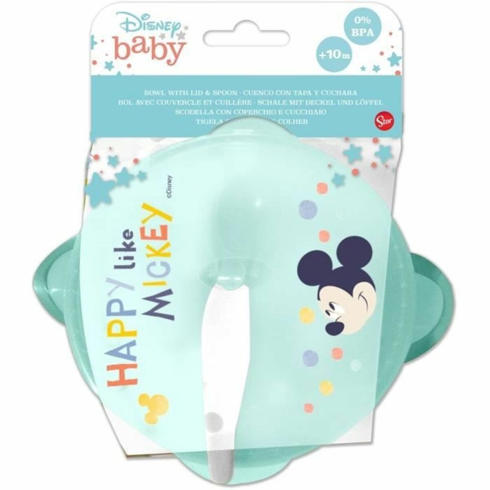 Dinnerware Set Stor Mickey Plastic