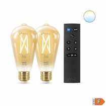 Smart Glühbirne Wiz ST64 E27 50 W Bunt Gold 7 W 640 lm (2 Stück)