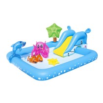 Bestway Piscine Gonflable Parc de Jeux Aquarium 239x206x86 cm +2 Ans Jardin 53052