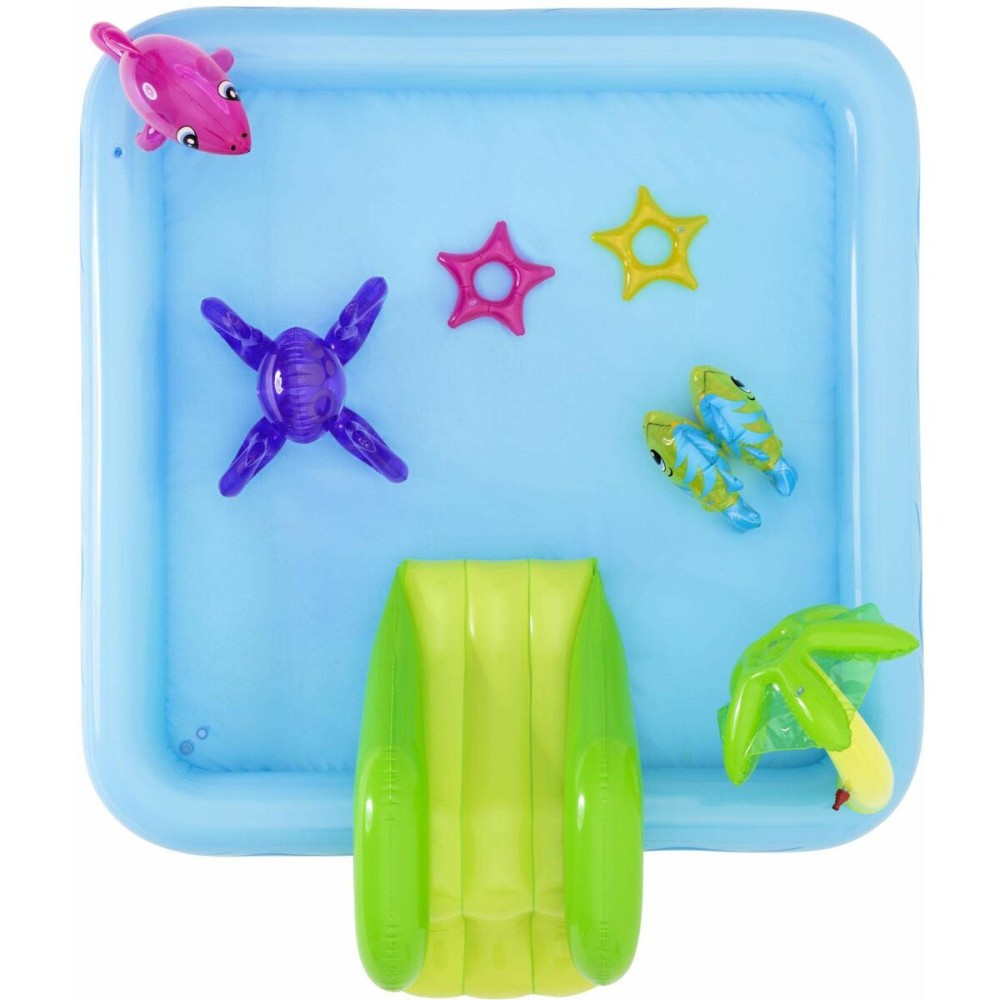 Bestway Piscine Gonflable Parc de Jeux Aquarium 239x206x86 cm +2 Ans Jardin 53052