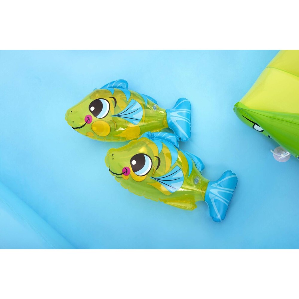Bestway Piscine Gonflable Parc de Jeux Aquarium 239x206x86 cm +2 Ans Jardin 53052