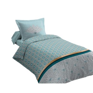 Bettdeckenbezug HOME LINGE PASSION grün 140 x 200 cm