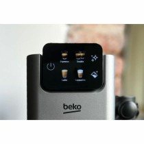 Kapsel-Kaffeemaschine BEKO CEP5304X Silberfarben 15 bar 1,1 L