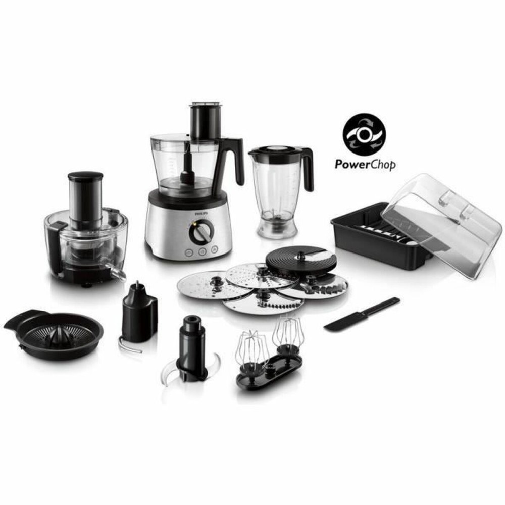 Küchenmaschine Philips Silberfarben 1300 W