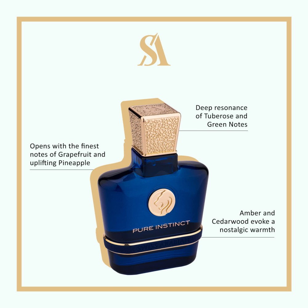 Men's Perfume Swiss Arabian PURE INSTINCT