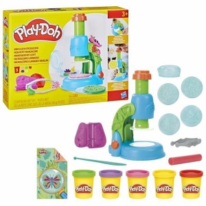 Pâte à modeler en argile Play-Doh Mi Pequeño Microscopio Jaune