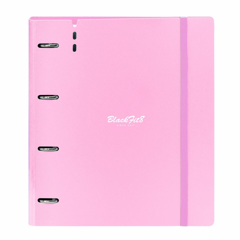 Reliure à anneaux BlackFit8 Smile Bleu Rose 27 X 32 X 4 cm