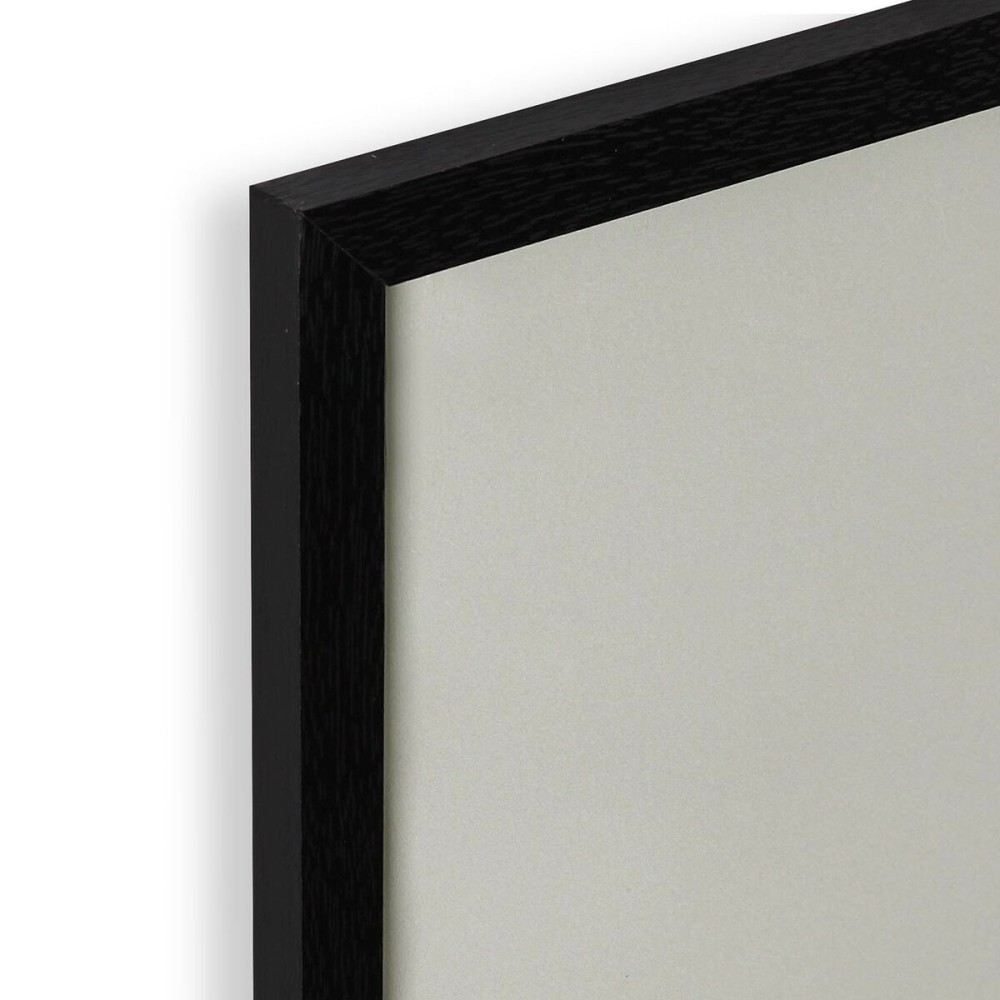Photo frame Versa Black MDF Wood Vintage