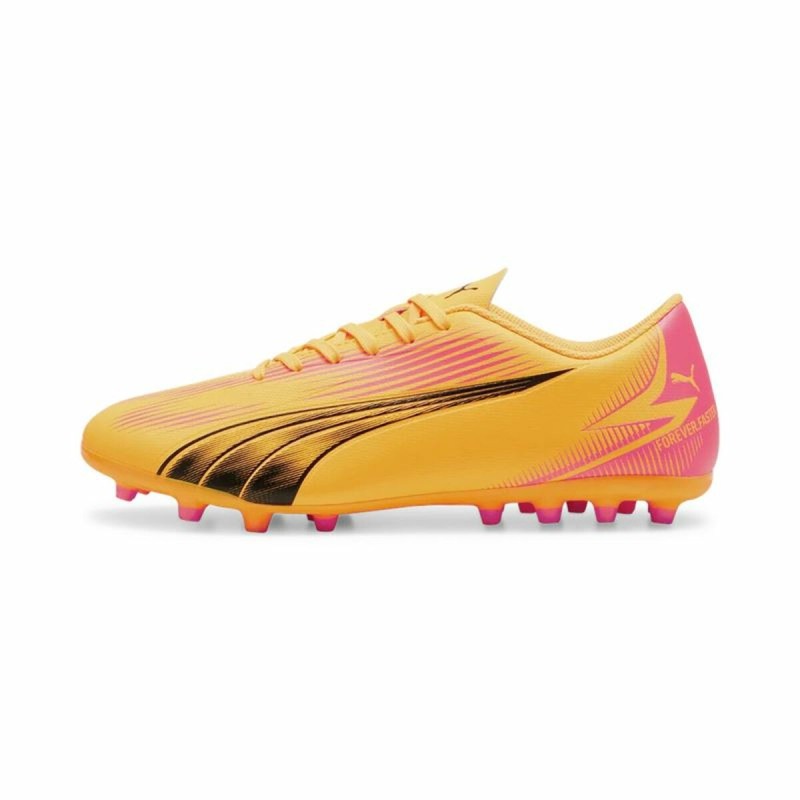 Chaussures de Football Multi-crampons pour Adultes Puma Ultra Play MG Orange Orange Foncé