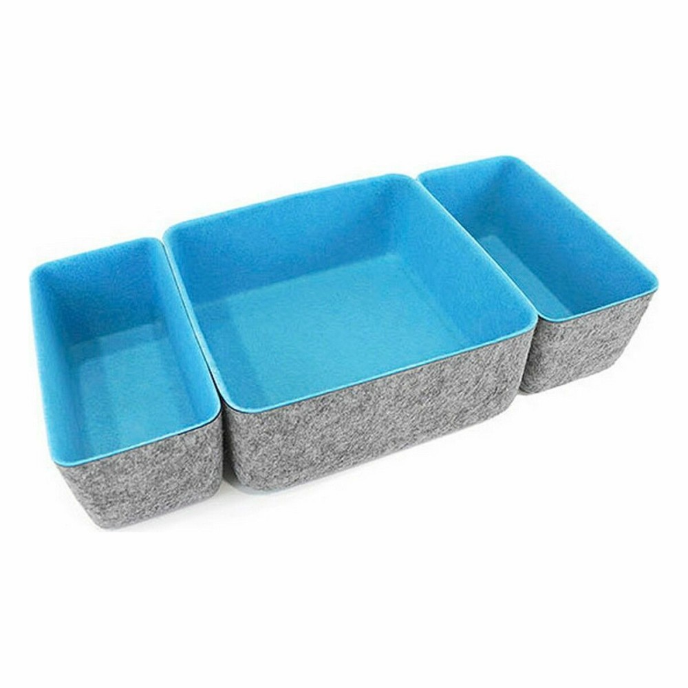 Drawer Organizer Confortime Felt 3 Pieces (6 Units)