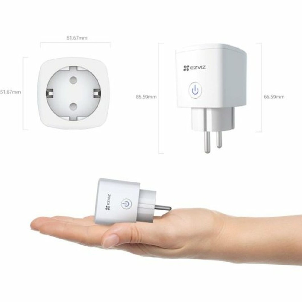 Intelligenter Stecker Ezviz T30-10B-EU Wi-Fi 10 A