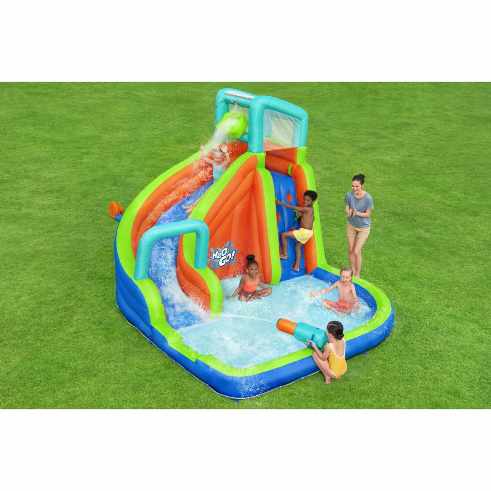 Bestway Aufblasbares Wasserpark 365x320x240 cm + 5 Jahre Garten 53408