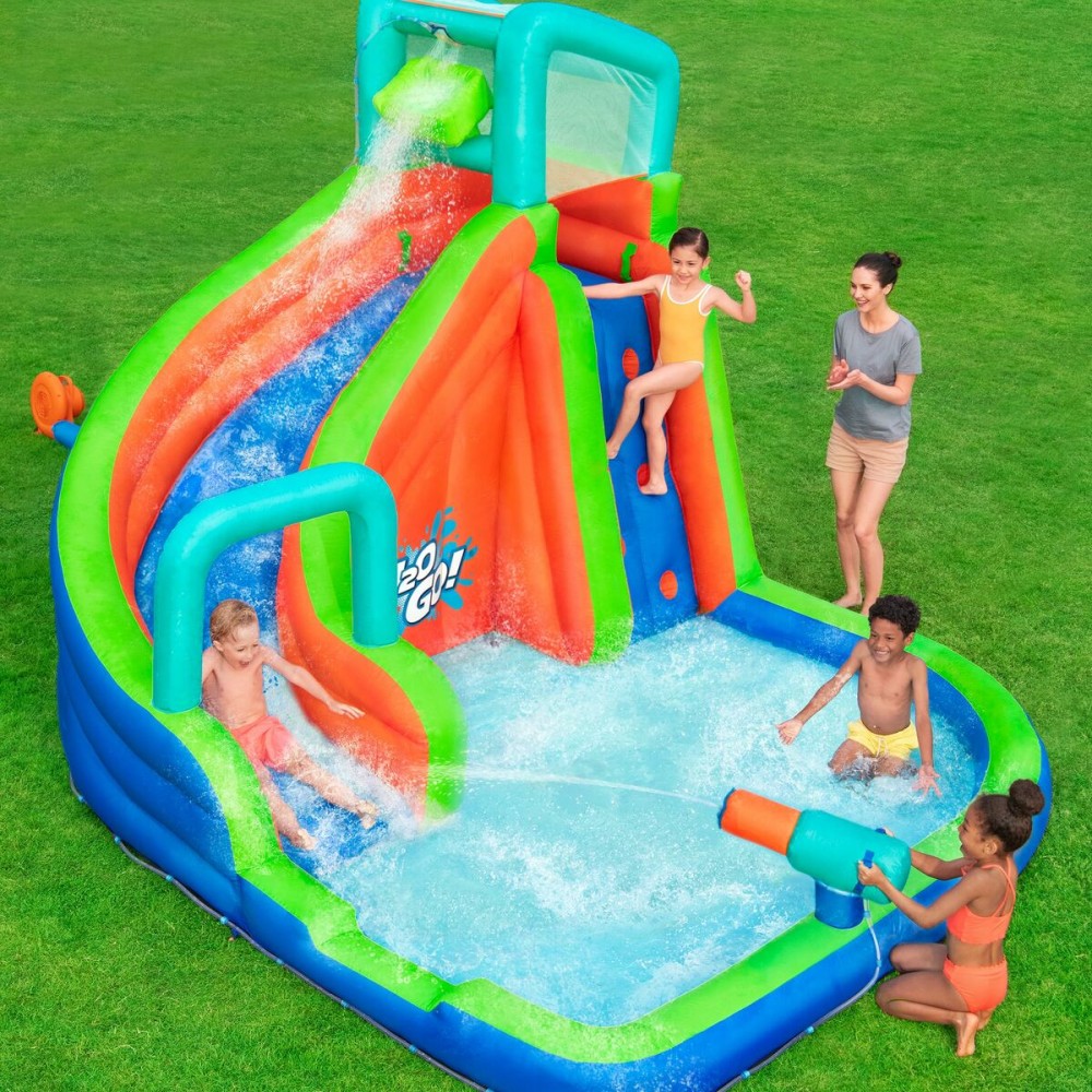 Bestway Aufblasbares Wasserpark 365x320x240 cm + 5 Jahre Garten 53408